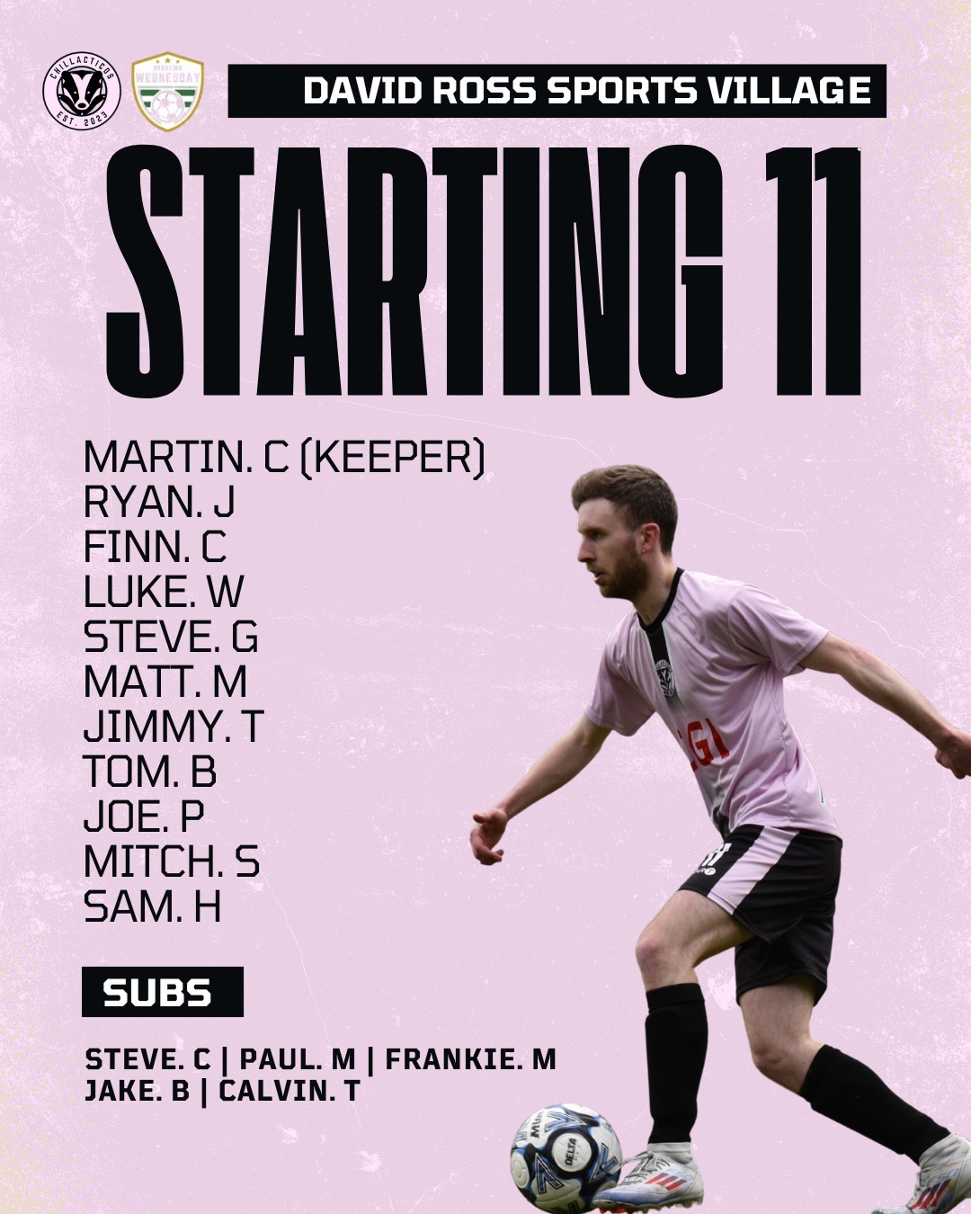 Chillacticos FC vs Sporting Wednesday